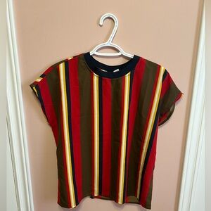 4/$10 noisy may boxy shirt